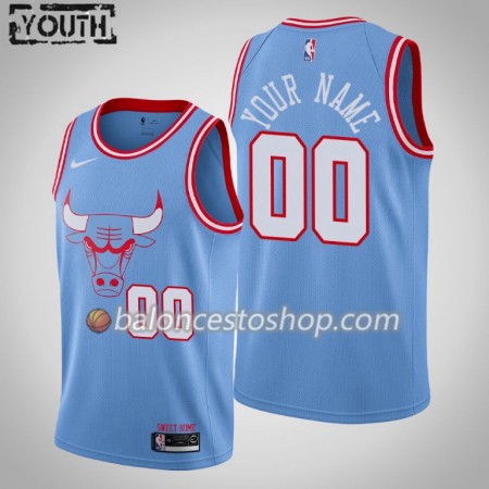 Camiseta Niños NBA Chicago Bulls Personalizadas 2019-20 Nike City Edition Swingman